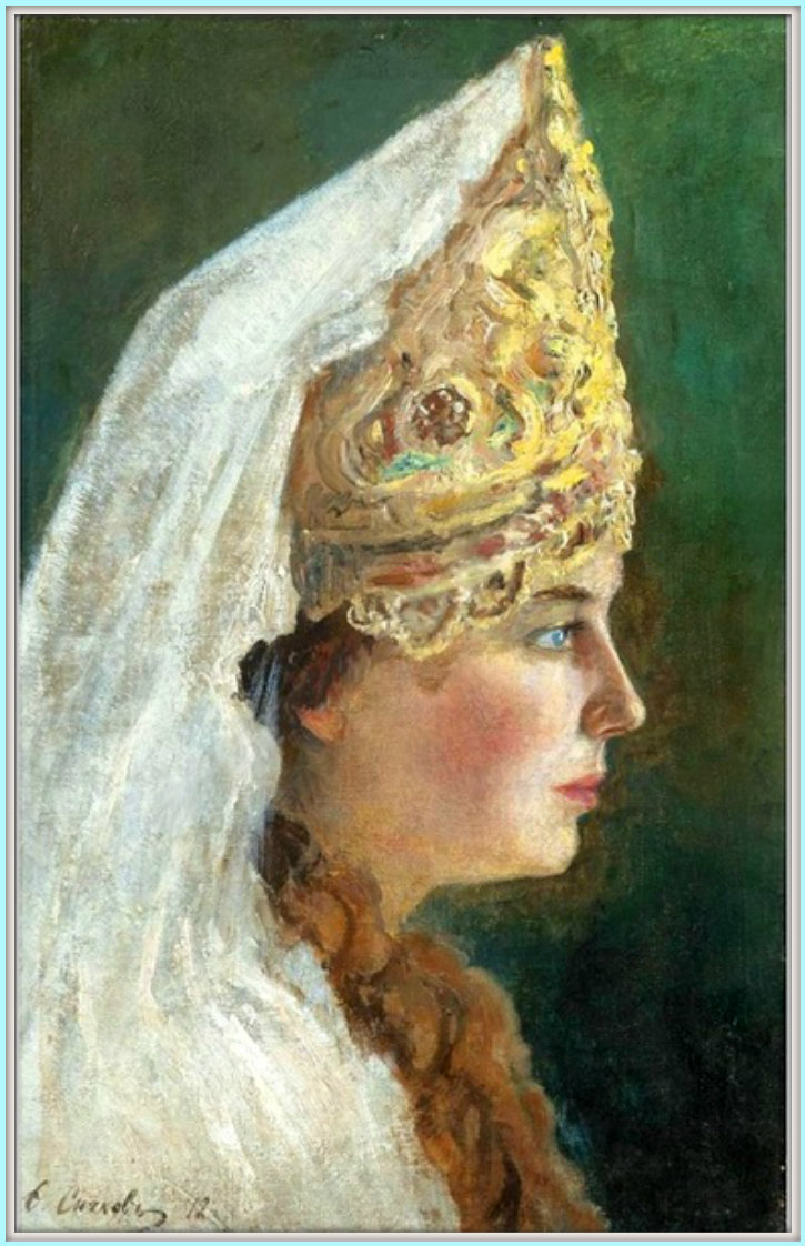 женский образ Ф.В.Сычков